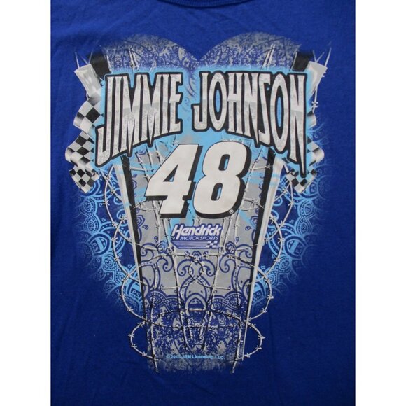 NASCAR for her Jimmie Johnson Shirt Women's Large 48 Hendrick Racing Motorsports - Picture 2 of 8